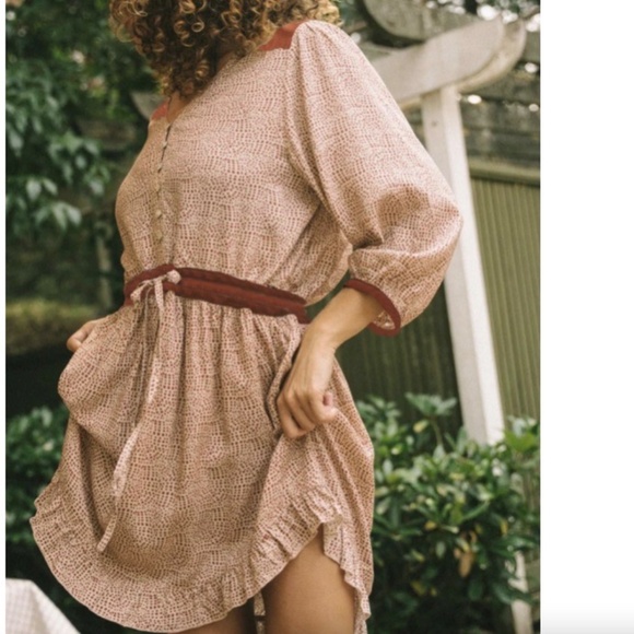 Jackson Rowie Evie Juno Mini Dress S - Picture 9 of 9